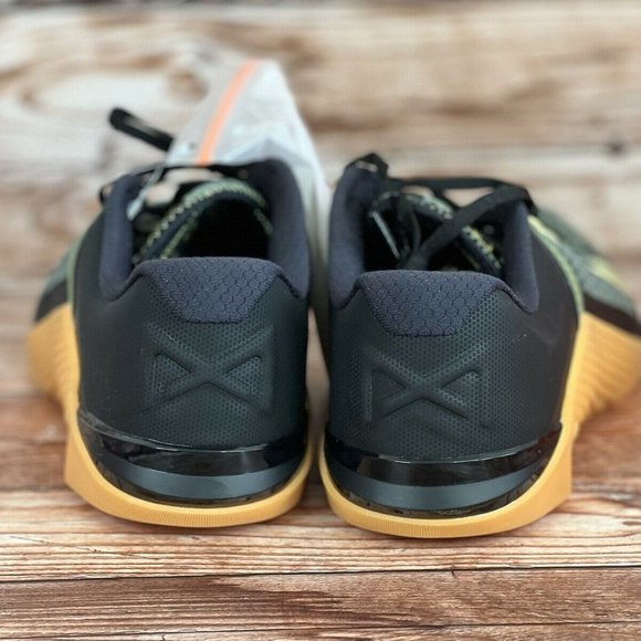 Nike Metcon 6 Training Weightlifting Athletic Shoes Mens Black Green CK9388-032 main image 12